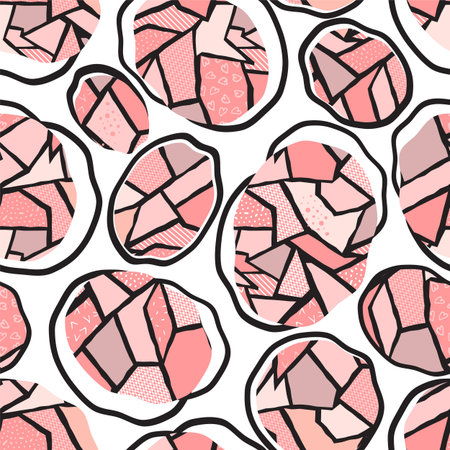 seamless abstract backgroundのイラスト素材