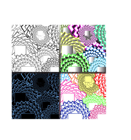 Background in abstract geometric style for use in design.のイラスト素材