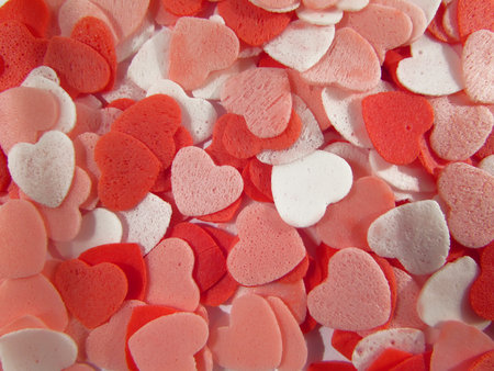 soap heart, texture, background, white, red, pinkの写真素材