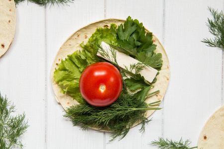 Products for cooking healthy low calorie mealsの写真素材