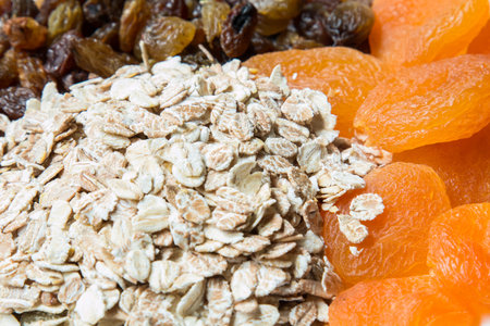 Set of products for healthy breakfast