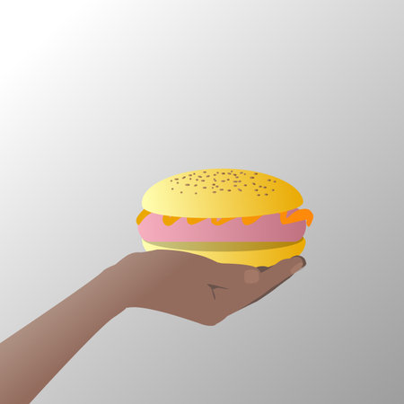 used in the hand. Illustration. Use for website, telephone, computer printing fabric decoration design etcのイラスト素材