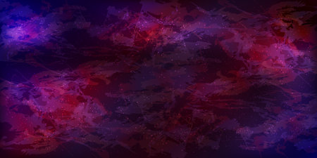 Abstract fly vector background. neon Bright cosmos from the planet for your design.のイラスト素材