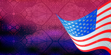 Independence Day United States. Vector illustration for your design.