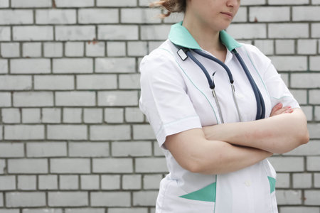 Medicine concept doctor. the final. Hands are constrained. Photo for your designの写真素材