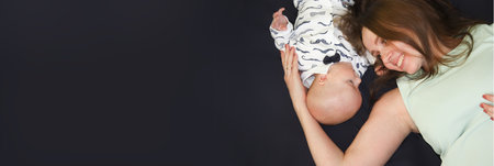 child and mother. concept of childhood. family values. healthy and sound sleep. with a place on your...