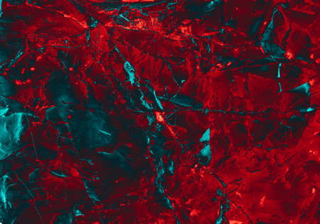 Wall red abstraction. Dark Backgrounds. Lava frozen. Paint spots. Rock surface with cracks. Rock background. Abstract texture. Rock texture. Stone background. Stone texture. Structure.の写真素材