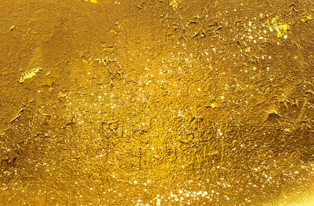 Golden Ore rocks. Stone background. Abstract texture. Gold texture. Stone texture. Structure....