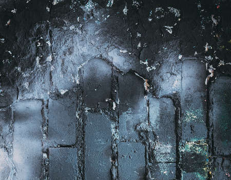 Silver Wall. Dark marble. Rock texture. Black texture. Stone background. Rock pile. Paint spots....
