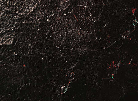 Brown texture. Stone background. Rock texture. Grunge Rough structure. Abstract texture. Rock surface with cracks. Rock pile. Paint spots wall. Wall marble.の写真素材