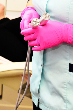 Rf skin tightening. Vacuum massage. Hardware cosmetology. Body care. Non surgical body sculpting. anti-cellulite and anti-fat therapy in beauty salon.の写真素材