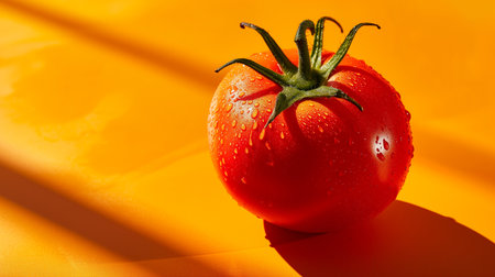 tomato on a white backgroundの素材