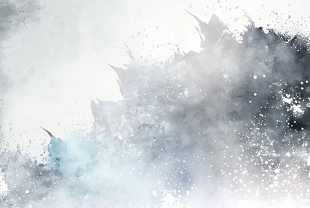 Watercolor gray backgroundの素材