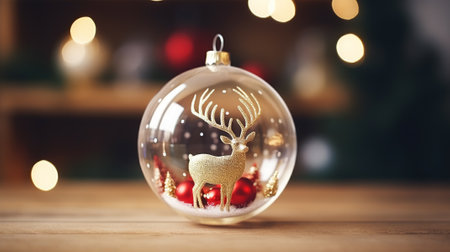 Christmas decorations close-upの素材