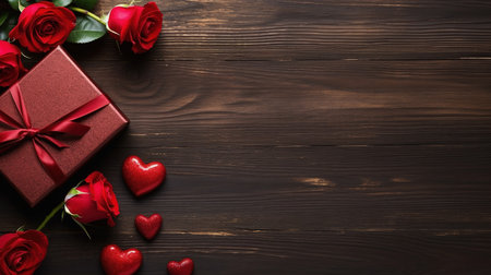 Valentine's day backgroundの素材