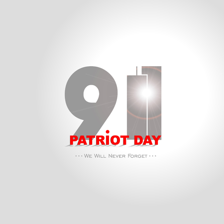 Patriot Day USA. We will never forget. September 11