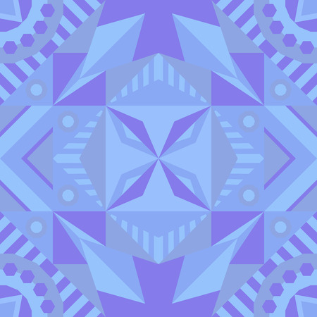 Seamless geometric pattern. Traditional. Vector illustration.のイラスト素材