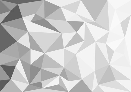 Gray Polygon abstract backgroundのイラスト素材
