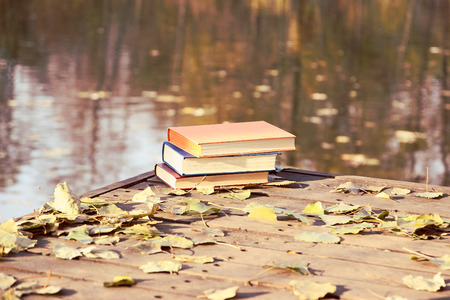 Closed book. Knowledge is power. Education. Enlightenment.の写真素材