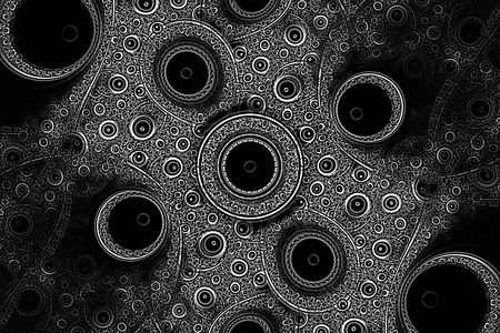 Abstract fractal. Fractal art background for creative design. Decoration for wallpaper, desktop, poster, cover booklet. Print for clothes, t-shirt. Creative illustration for designの写真素材