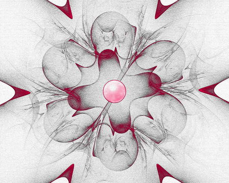 Abstract fractal. Fractal art background for creative design. Decoration for wallpaper, desktop, poster, cover booklet. Print for clothes, t-shirt. Creative illustration for designの写真素材