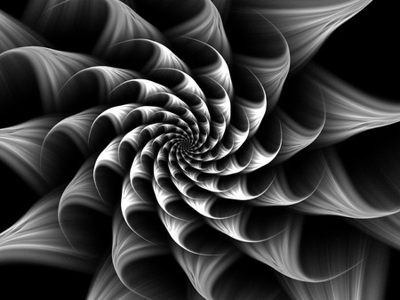 Abstract fractal. Fractal art background for creative design. Decoration for wallpaper, desktop, poster, cover booklet. Print for clothes, t-shirt. Creative illustration for designの写真素材