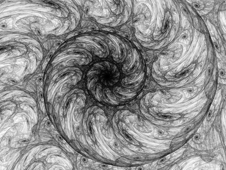 Abstract fractal. Fractal art background for creative design. Decoration for wallpaper, desktop, poster, cover booklet. Print for clothes, t-shirt. Creative illustration for designの写真素材