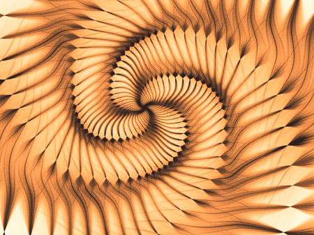 Abstract fractal. Fractal art background for creative design. Decoration for wallpaper, desktop, poster, cover booklet. Print for clothes, t-shirt. Creative illustration for designの写真素材