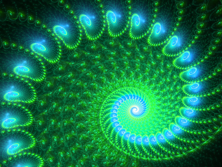 Abstract fractal. Fractal art background for creative design. Decoration for wallpaper, desktop, poster, cover booklet. Print for clothes, t-shirt. Creative illustration for designの写真素材