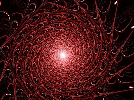 Abstract fractal. Fractal art background for creative design. Decoration for wallpaper, desktop, poster, cover booklet. Print for clothes, t-shirt. Creative illustration for designの写真素材