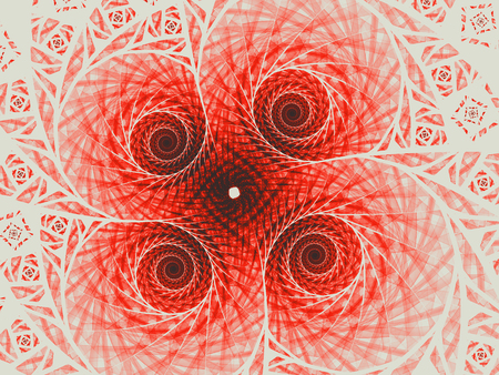 Abstract fractal. Fractal art background for creative design. Decoration for wallpaper, desktop, poster, cover booklet. Print for clothes, t-shirt. Creative illustration for designの写真素材