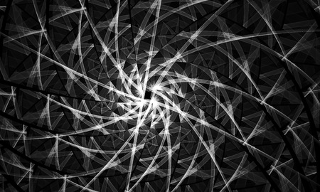 Abstract fractal. Fractal art background for creative design. Decoration for wallpaper, desktop, poster, cover booklet. Print for clothes, t-shirt. Creative illustration for designの写真素材