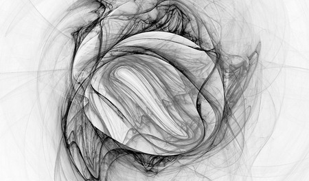 Abstract fractal. Fractal art background for creative design. Decoration for wallpaper, desktop, poster, cover booklet. Print for clothes, t-shirt. Creative illustration for designの写真素材