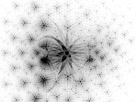 Abstract fractal. Fractal art background for creative design. Decoration for wallpaper, desktop, poster, cover booklet. Print for clothes, t-shirt. Creative illustration for designの写真素材