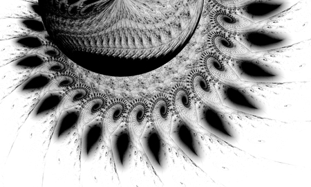 Abstract fractal. Fractal art background for creative design. Decoration for wallpaper, desktop, poster, cover booklet. Print for clothes, t-shirt. Creative illustration for designの写真素材