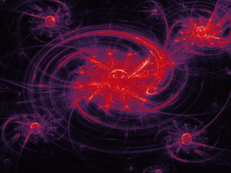 Abstract fractal. Fractal art background for creative design. Decoration for wallpaper, desktop,...