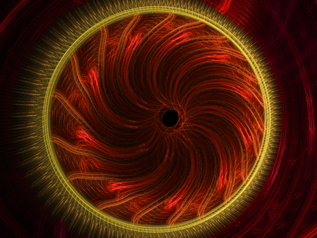 Abstract fractal. Fractal art background for creative design. Decoration for wallpaper, poster, cover booklet, card. Psychedelic. Print for clothes, t-shirt.の写真素材