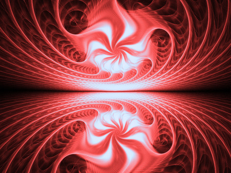 Abstract fractal. Fractal art background for creative design. Decoration for wallpaper, poster, cover booklet, card. Psychedelic. Print for clothes, t-shirt.の写真素材
