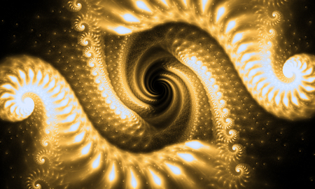 Abstract fractal. Fractal art background for creative design. Decoration for wallpaper, poster, cover booklet, card. Psychedelic. Print for clothes, t-shirt.の写真素材