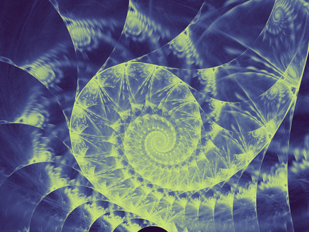 Abstract fractal. Fractal art background for creative design. Decoration for wallpaper, poster, cover booklet, card. Psychedelic. Print for clothes, t-shirt.の写真素材