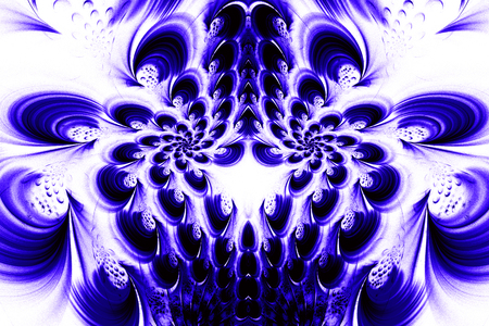 Abstract fractal. Fractal art background for creative design. Decoration for wallpaper, poster, cover booklet, card. Psychedelic. Print for clothes, t-shirt.の写真素材