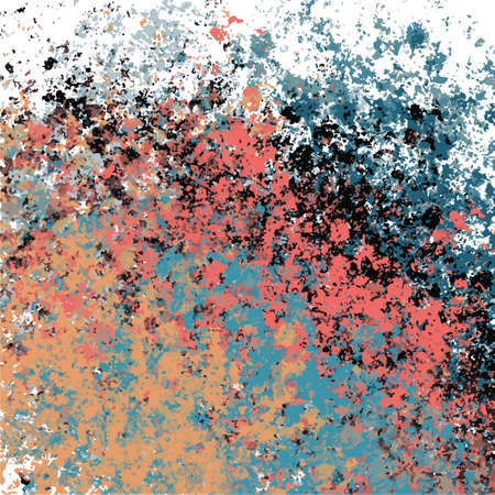 Abstract background with explosion of colours in grunge style. Vector illustrationのイラスト素材