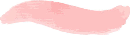 Vector illustration of pink brush stroke. Textured wavy line in grunge style for your designのイラスト素材