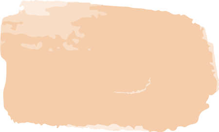 Beige brush stroke. Stain of paint in grunge style. Text frame for your designのイラスト素材
