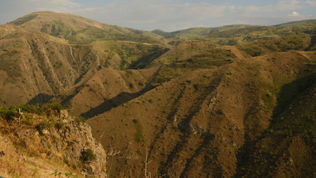 Panoramic view in The Mountain hills. Armeniaの写真素材