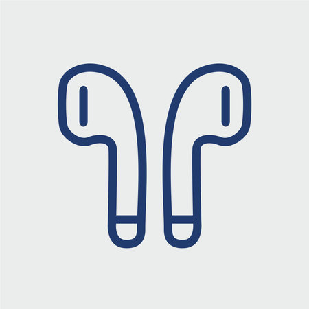 Earbuds Iconのイラスト素材