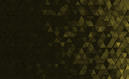 Geometric style background with triangles. 3d rendering.の写真素材