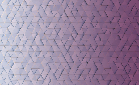 Geometric style background with triangles. 3d rendering.の写真素材