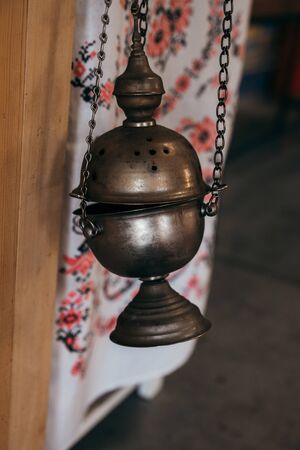 the censer in orthodox church