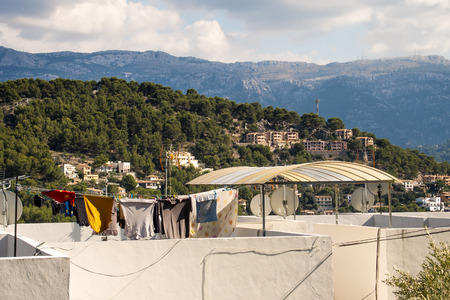 lazy spanish rooftopの写真素材